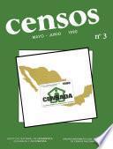 Censos. Mayo-Junio, 1990. Número 3
