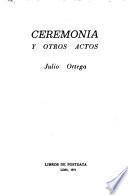 Ceremonia y otros actos