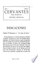 Cervantes; revista mensual ibero-americana