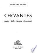 Cervantes según Cide Hamete Benengeli