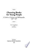 Choosing Books for Young People