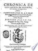 Chronica de los santos de Sardeña, diuidida en quatro libros. Compuesta por el .r.p. fray Dimas Serpi ministro prouincial de los Frayles de S. Francisco, de la obseruancia. Del mismo Reyno. ... Recopilada de lo que muchos santos y dotores antiguos han escrito