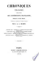 Chroniques étrangers relatives aux expéditions françaises, pendant le XIIIe siècle