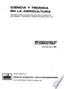 Ciencia y técnica en la agricultura