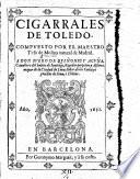Cigarrales de Toledo. Primera parte
