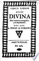 Cinco libros de la Ley divina