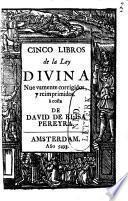 Cinco libros de la Ley divina