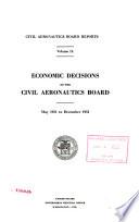 Civil Aeronautics Board Reports