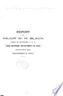 Civil Report, 1899-1900