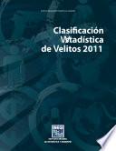 Clasificación estadística de delitos 2011