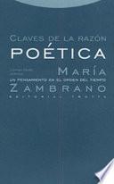 Claves de la razón poética