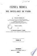 Clinica medica del Hotel Dieu de Paris