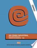 Coahuila. XIII Censo Industrial. Resultados definitivos. Censos Económicos 1989