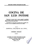 Cocina de San Luis Potosí
