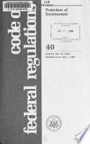 Code of Federal Regulations