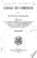 Código de comercio de la Republica dominicana