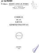 Código de las leyes administrativas