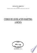 Código de legislación marítima