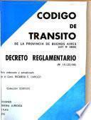 Código de tránsito de la Provincia de Buenos Aires