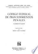 Código federal de procedimientos penales