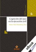Libro Cognición del juez en la ejecución civil