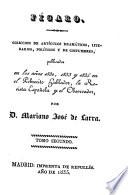 Colección de artículos dramáticos, literarios, políticos y de costumbres