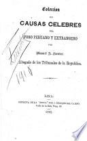 Coleccion de causas celebres contemporaneas