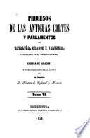 Colección de documentos inéditos del Archivo de la Corona de Aragón