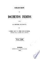 Colección de documentos inéditos para la historia de España [ed.] por M. Fernandez Navarrete [and others].