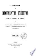 Colección de documentos inéditos para la historia de España [ed.] por M. Fernandez Navarrete [and others].