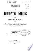 Colección de documentos inéditos para la historia de España