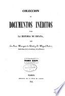 Colección de documentos inéditos para la historia de España
