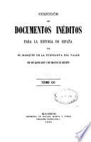 Colección de documentos inéditos para la historia de España