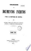Coleccion de documentos ineditos para la historia de Espana