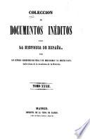 Colección de documentos inéditos para la historia de España ...