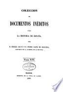 Colección de documentos inéditos para la historia de España