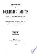 Colección de documentos inéditos para la historia de España ...