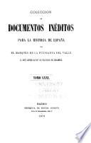 Colección de documentos inéditos para la historia de España