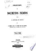 Colección de documentos inéditos para la historia de España