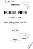 Colección de documentos inéditos para la historia de España