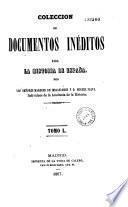 Coleccion de documentos ineditos para la historia de Espana