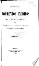 Colección de documentos inéditos para la historia de España