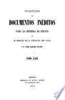 Colección de documentos inéditos para la historia de España