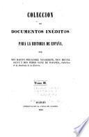 Colección de documentos inéditos para la historia de España