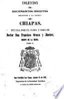 Coleccion de documentos inéditos relativos á la iglesia de Chiapas