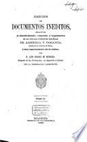 Colección de documentos inéditos, relativos al descubrimiento, conquista y organización de las posesiones españolas de América y Occeanía, sacados, en su mayor parte, del Real Archivo de Indias