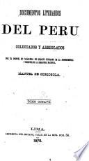 Coleccion de documentos literarios del Peru