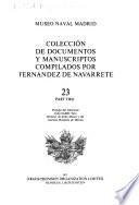 Colección de documentos y manuscriptos compilados por Fernández de Navarrete