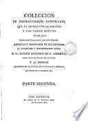 Colección de instrucciones pastorales ...