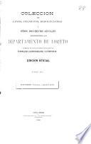 Colección de leyes, decretos, resoluciones i otros documentos oficiales referentes al departamento de Loreto